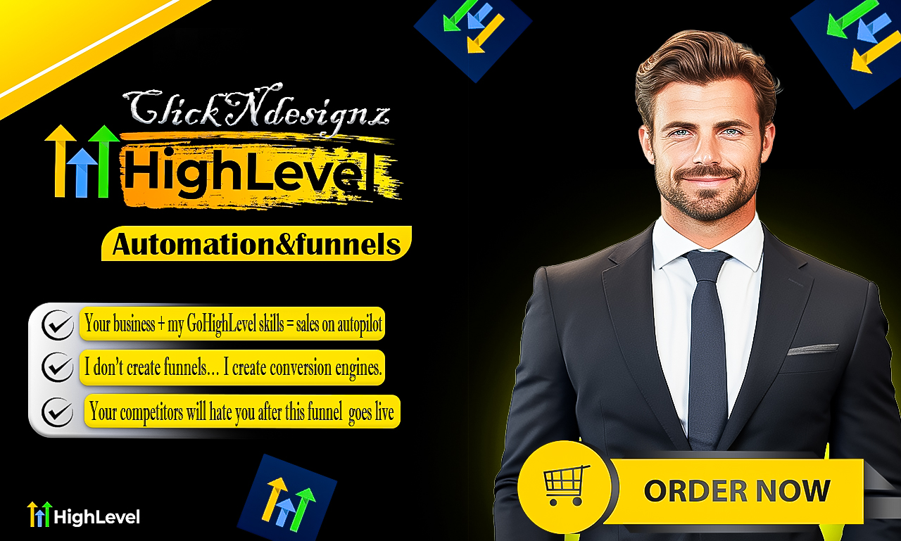 I Will Turn Your GoHighLevel Into a Money Making Funnel Machine